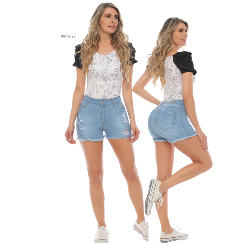 Short Con Bolsillo WS957