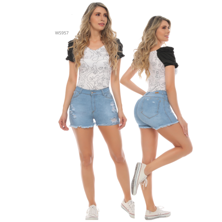 Short Con Bolsillo WS957