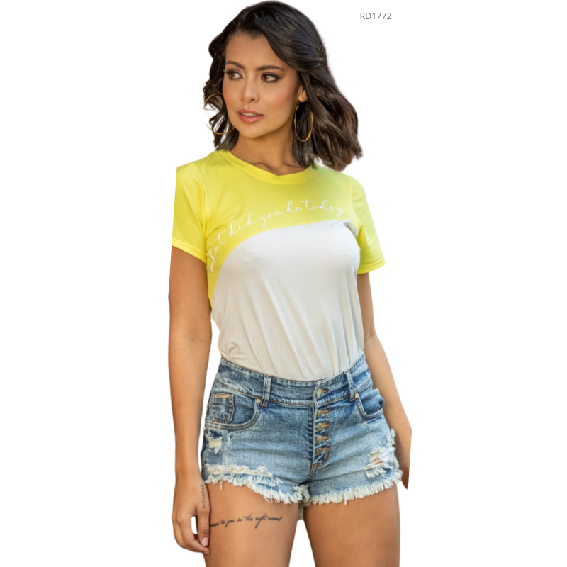 Short Colombiano Con Botones RD1772