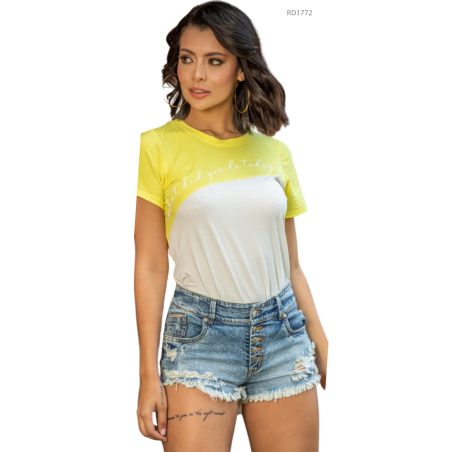 Short Colombiano Con Botones RD1772